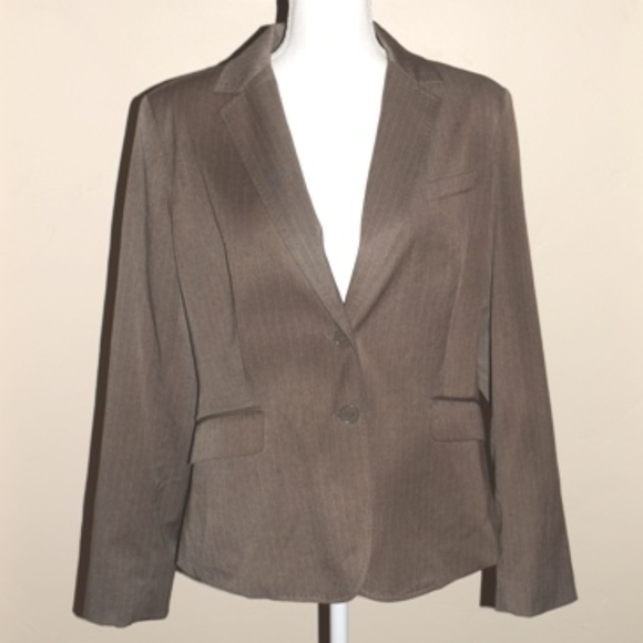 NY & Co. Luxe Pinstripe Blazer  Size: 16 - Picture 1 of 8
